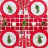 4pcs Christmas Tree Cutlery Holder Knife Fork Covers Table Decor Tableware Holder Bag Ornament New Year Party Dinner