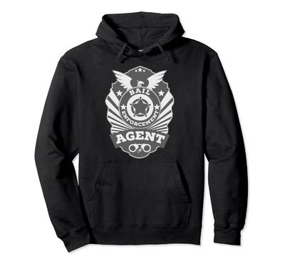 BEA Bail Enforcement Agent Badge Bounty Hunter Uniform Hoodie