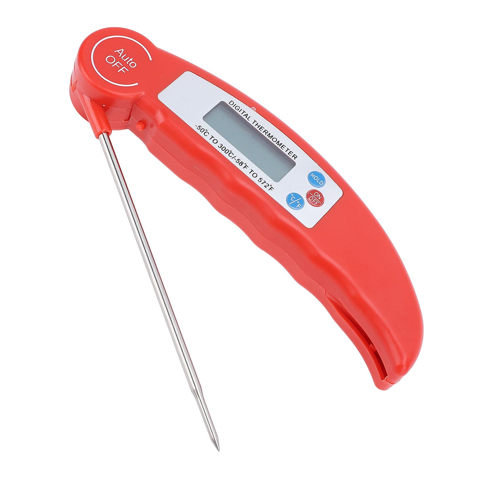 

Meat Temperature Probe Digital Cordless Folding for BBQ Grill Food Cooking Kitchen Outdoor Supplies