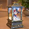 Christmas Lantern Decorative Santa Snowman USB Charging/Battery Powered 8 Music