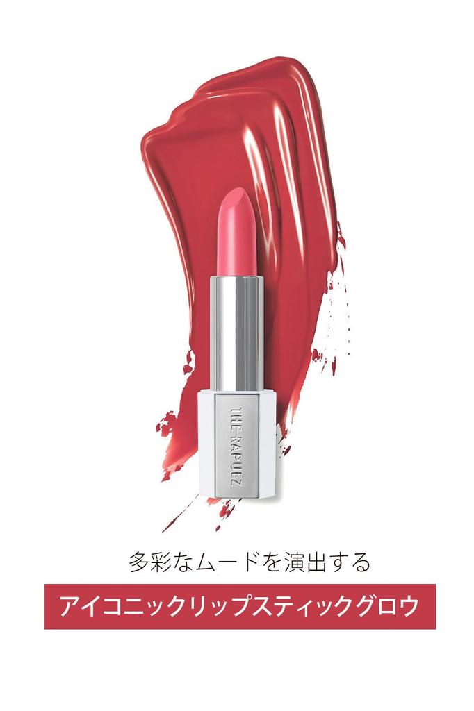 Iconic Lipstick Glow Rosette Highly Moisturizing Lip Makeup with a Glossy Perfect for Lip Lip and Korean THE-RAPUEZ 3.4g (Pale L100) - Pigmented,
