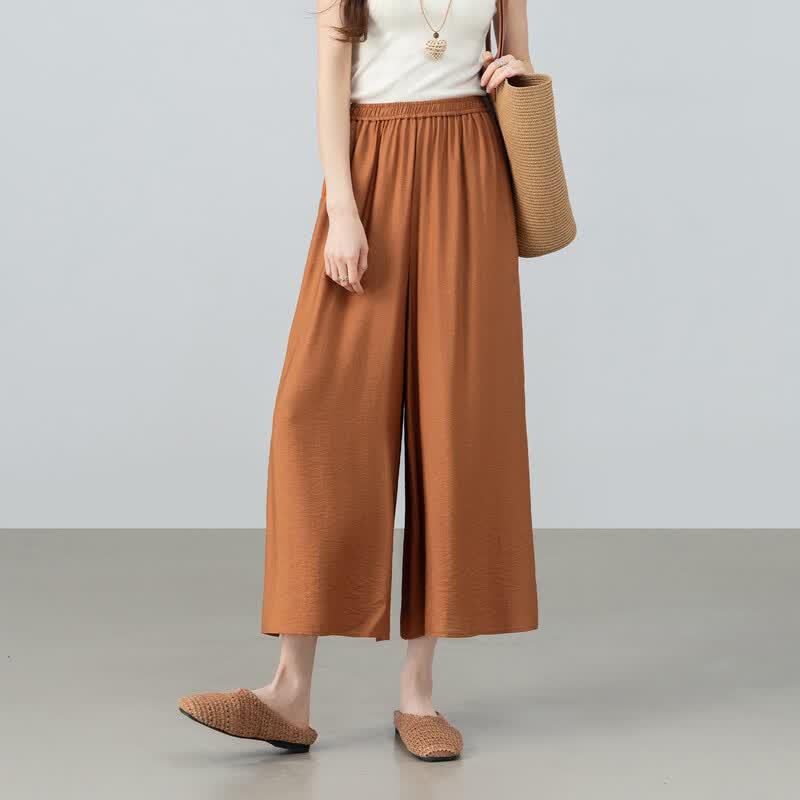 Shangdophila Women's Casual Wide-Leg Pants 162KD4097