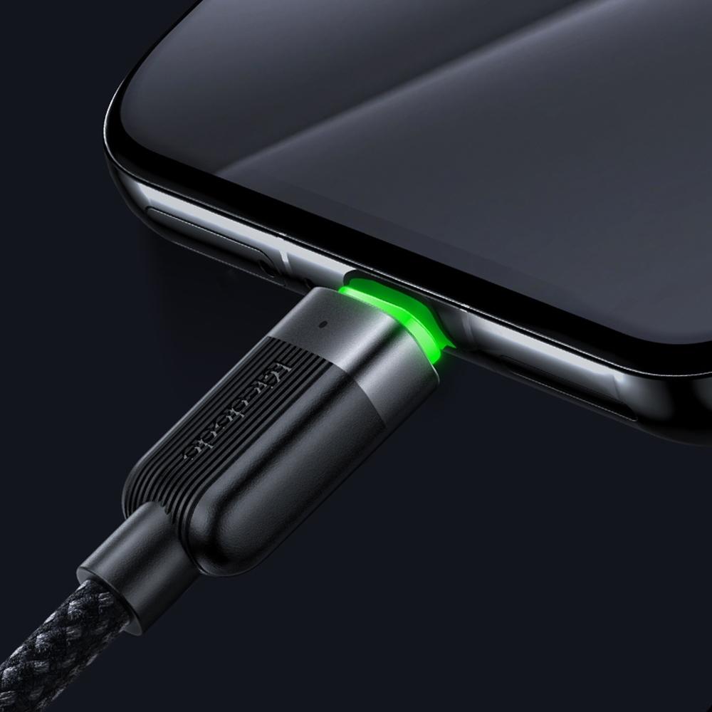 Mcdodo Usb-C Fast Charging Cable For Samsung Xiaomi Type C 6A 100W 1M Led