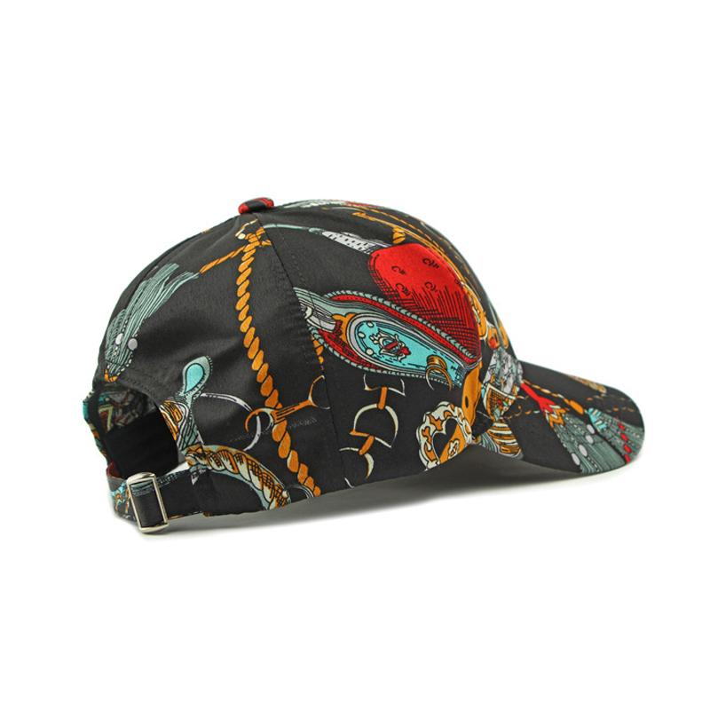 Men's Spring Summer Cap Sunscreen Hat Women Print Baseball Cap