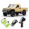 MN MODEL Scale Toyota Land Cruiser 79 Radio Control Crawler Technically Licensed Birthday Gift for Christmas Gift 112 Car, MN-82, Certified, 4WD,