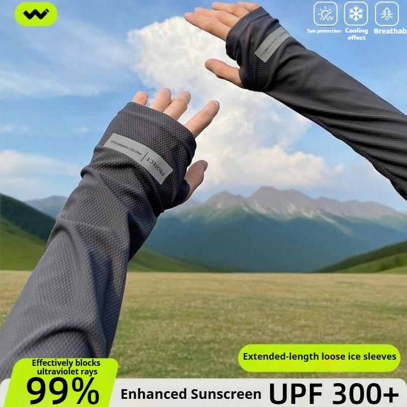 1 Set Protective Cover,Scarf Sleeve,Ice Silk Sunscreen Hanging Ear Neck Cover,Men's Summer Anti Sun Protection,Lightweight Full