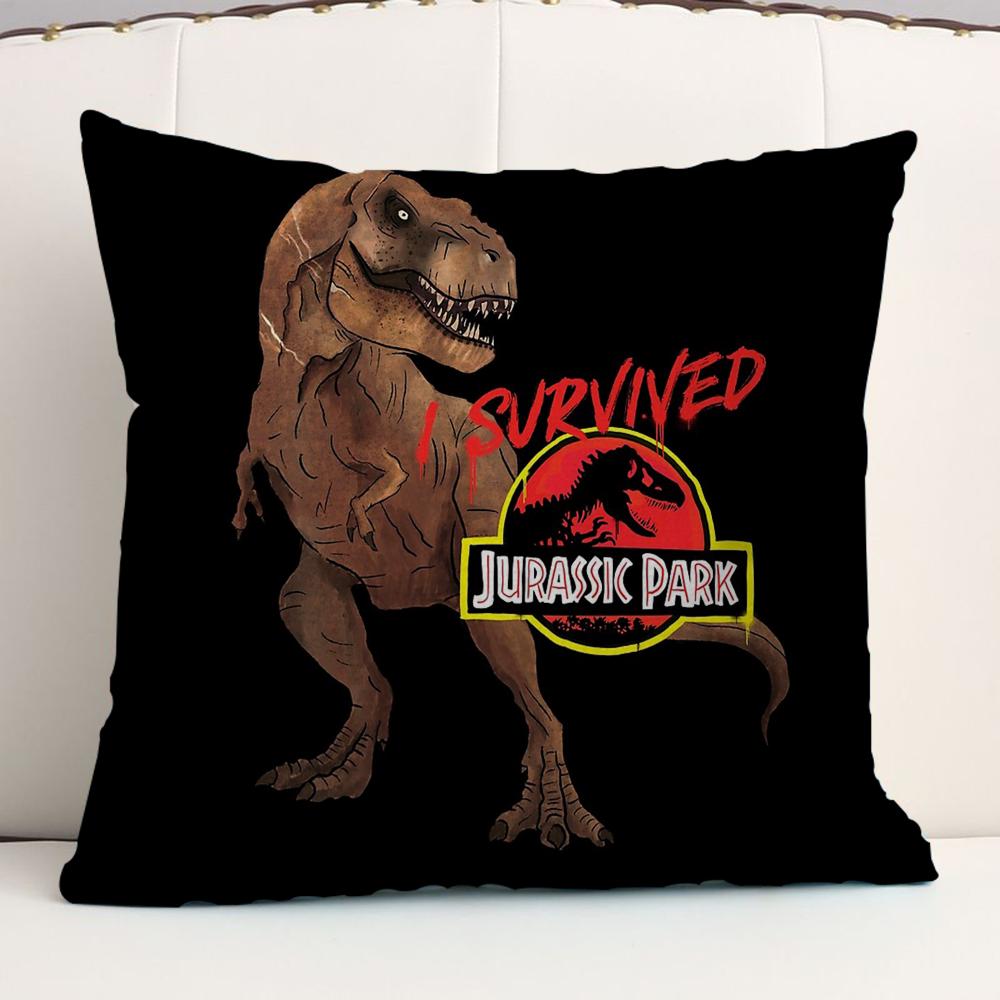 J-Jurassic Park Cushion Cover Pillowcase Upholstery Sofa Throw Pillow Home Decor Pillowcas