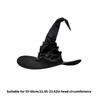 3/4Pcs Witches Witch Costume Accessories Wizard Witch Hat Witch Glasses Nose Halloween Fancy Dressing Cosplay Costumes