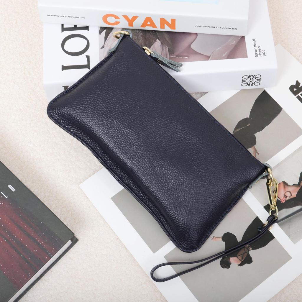 2025 Women's Fashion Cowhide Envelope Clutch Bag - Versatile & Trendy Handheld Accessory