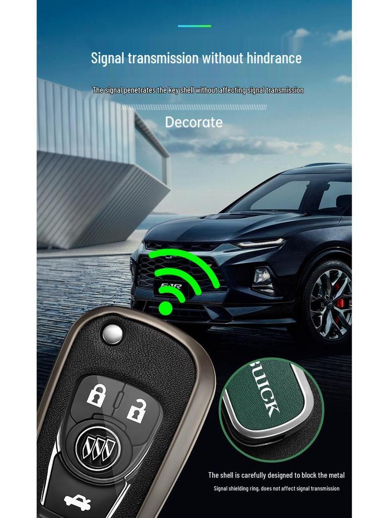 2022 Buick Enclave 652t Key Cover - Metal Protective Case
