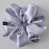 voor Pearl Satin Scrunchie_Large_Silver Blue
