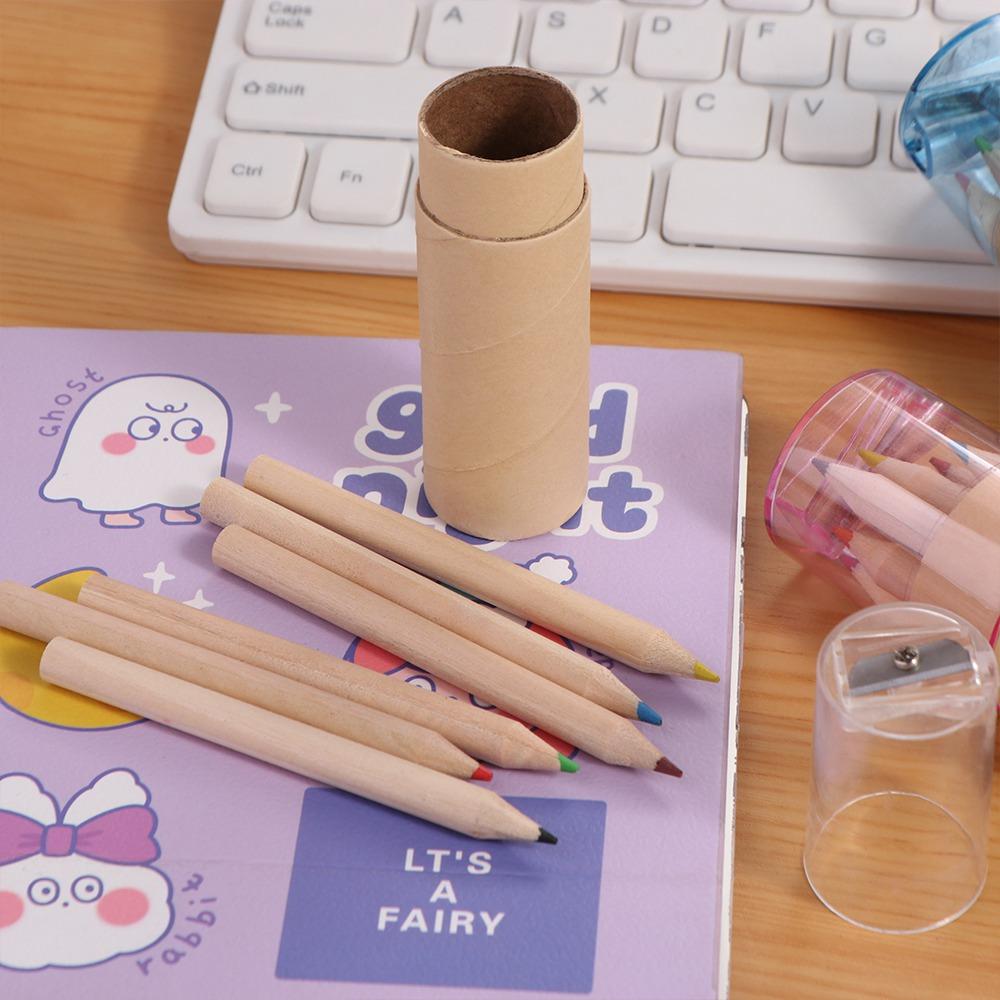 Kawaii Kind Fass Malerei Stift Buntstift 12 Farben Stift Schülerstift Buntstift