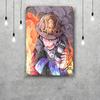 Shinra Kusakabe Cartoon Decor Poster Vintage Tin Sign Metal Sign Decorative Plaque for Pub Bar Man Cave Club Wall Decoration