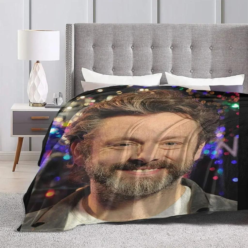 Multifunktionale Michael Sheen Decken Zubehör Heimdeko TV-Serien Überwurfdecken Leichte Fleece für Schlafzimmer