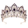 Royal Queen Pageant Crown Big Diadem Bride Tiara Crowns for Women Bridal Wedding Party Crown Hair Dress Jewelry Accessori