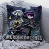 M-Murder Drones Stitch Lucky Dragon Pillow Cover Sofa Cushion Cover Home Room Decoration Children Gift