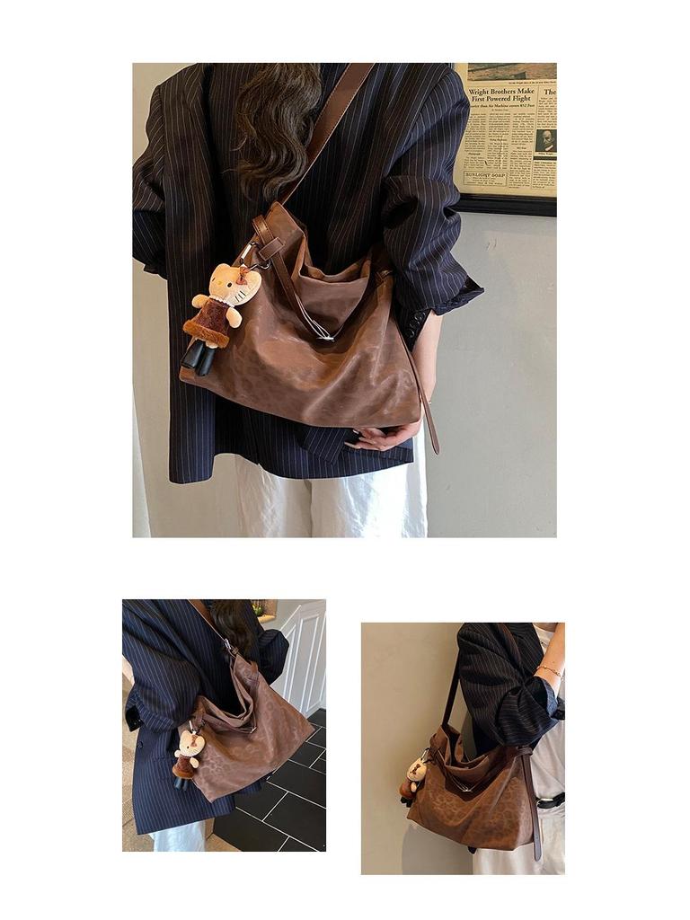 Women's High-End Large-Capacity Tote Bag - 2025 Fashion-Forward, Versatile Crossbody for Autumn/Winter
