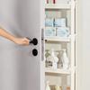 Stainless Steel Storage Shelf Rotatable Storage Rack Capacity Storage Rack Shelving Unit with High Stability Easy for Maximum