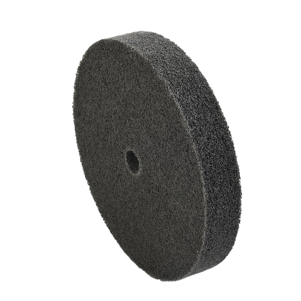 Wheel Polishing pad For jewelry Grinding Metal fabrication 25mm thickness Replacement Parts 6 inch 180 grit Fiber