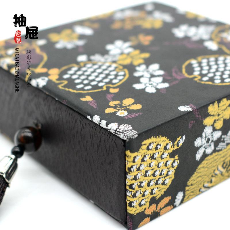 Retro Chinese Drawer Style Jewelry Gift Box for Bracelet, Necklace and Tassel Ornaments