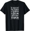 In Principio Erat Verbum Latin Verse Tee Shirts Gift Unisex T-Shirt
