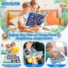 Children'S Cartoon Blue Learning Board Children'S Toy Book Exercise Learning Hands-On Ability Educational Toy Felt Board