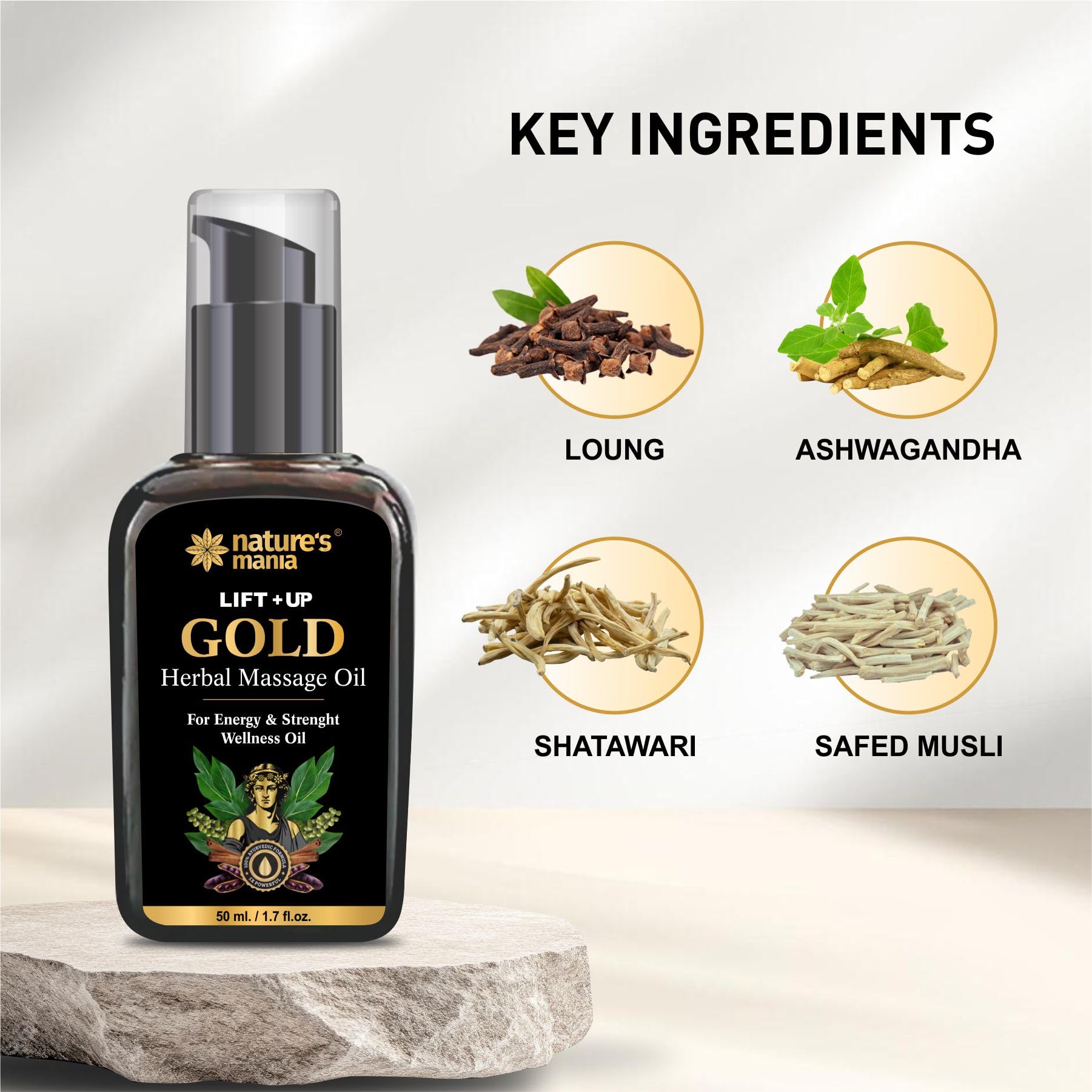 Nature Mania Lift-Up Gold Oil for