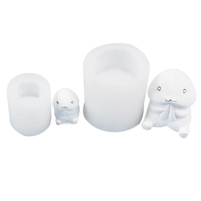 Lustige Penis-förmige Silikonform, Duftkerzenform, DIY-Tischdekoration, Werkzeuge, Gips, Bastelbedarf, antihaftbeschichtet