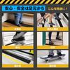 10cm x Easy to Indoor Mineral PVC Anti-Slip Tape, 10m, Outdoor, Waterproof, Apply, Anti-Fall, Non-Slip, Stairs, Safety, Particles, (Black)