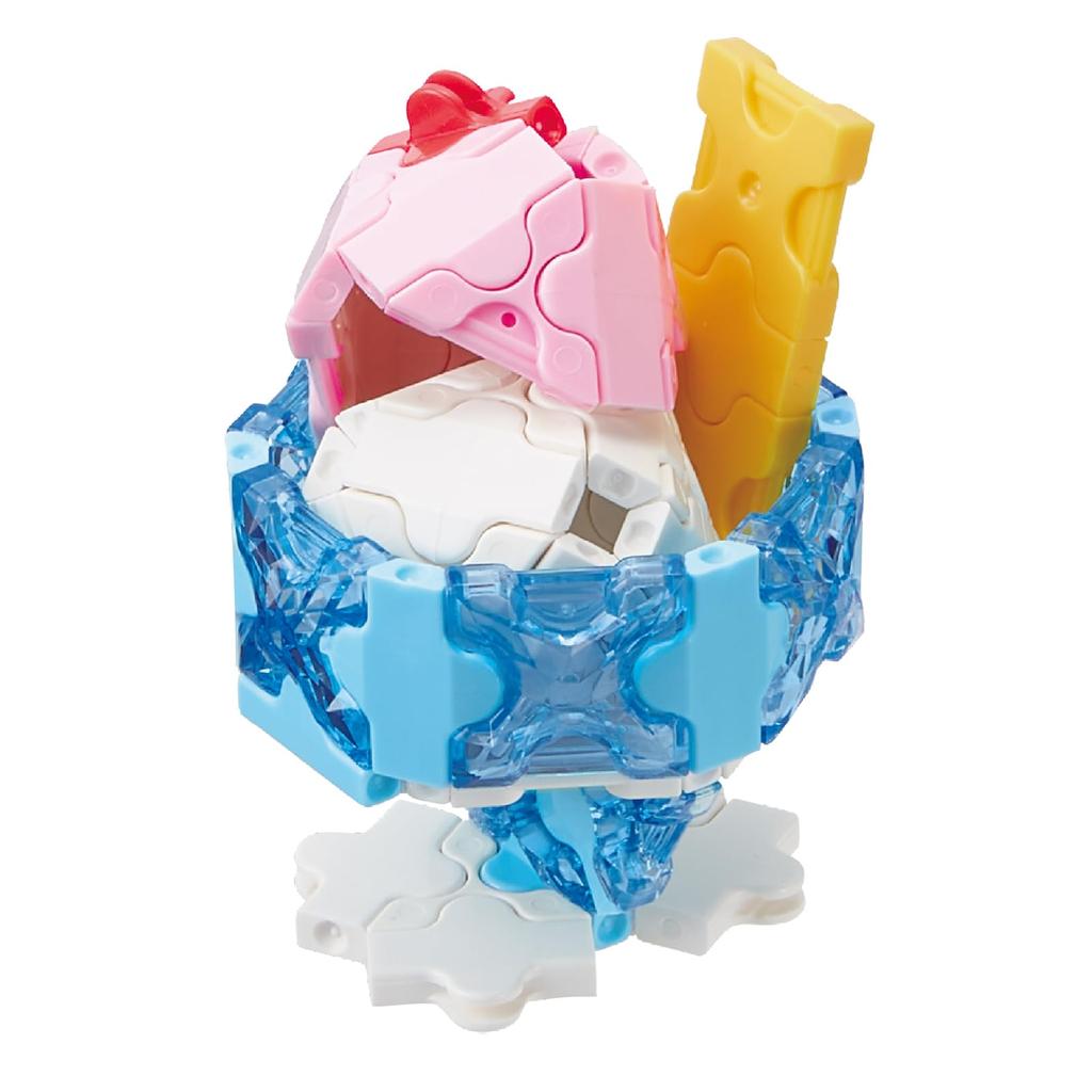 Yoshiritsu LaQ Sweet Collection Melon Cream Soda 24 jewel L008701 (125pcs + parts)