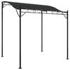 Vidaxl Zadaszenie, Antracytowe, 2X2,3 M, 180 G/M², Tkanina I Stal