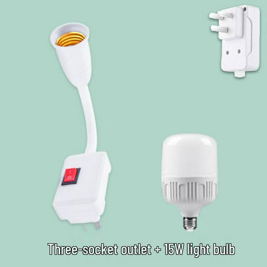 Influencer Wall-Mounted Bedroom Lamp: Plug-in, No-Wire, Punch-Free, Eye-Friendly, Energy-Saving, Warm Super-Bright Light