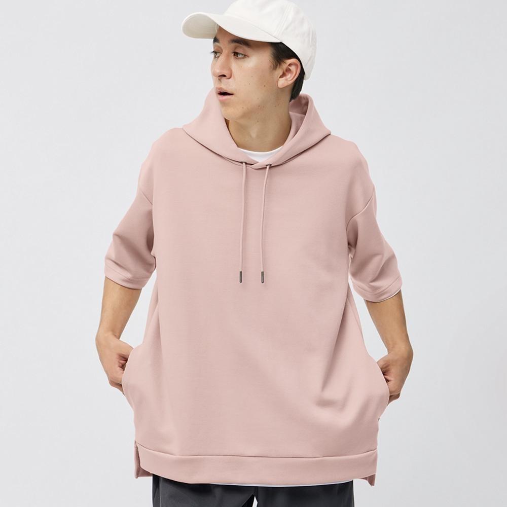 

GU by Uniqlo Dry Double Face Hoodie с рукавом 5 минут