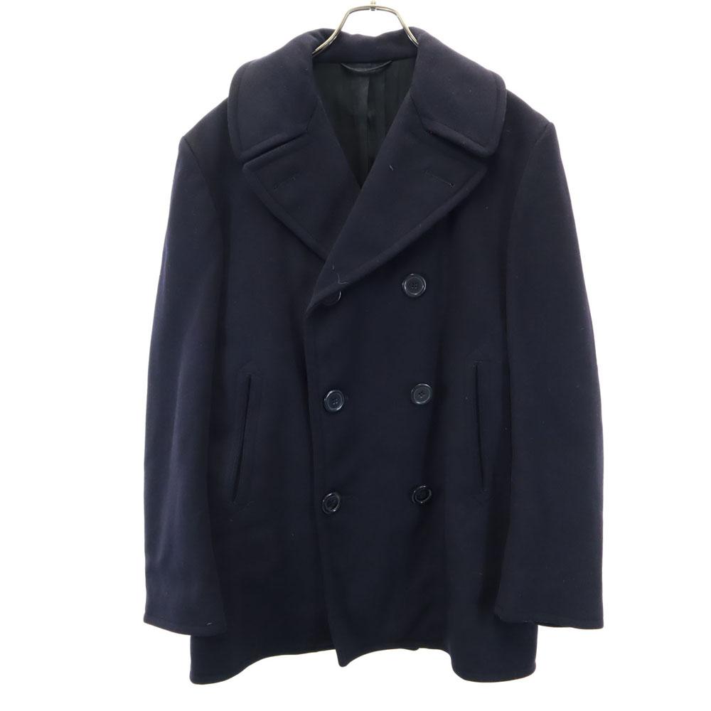 

ВМС США 60-е годы DSA Винтажное пальто-бушлат из шерсти мелтон 38R темно-синий Мужское Б/У