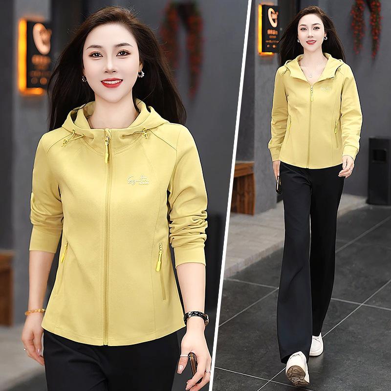 Women's 2025 Hooded Long Sleeve Autumn Coat – Fashionable and Stylish Outerwear