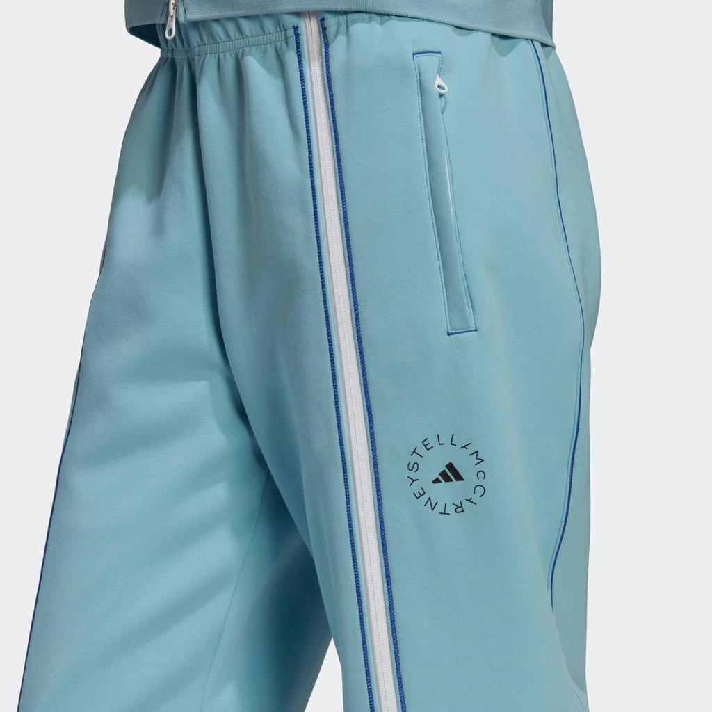Adidas By Stella Mccartney High Waist Comfortable Training Sweatpants Women Teal HD9136