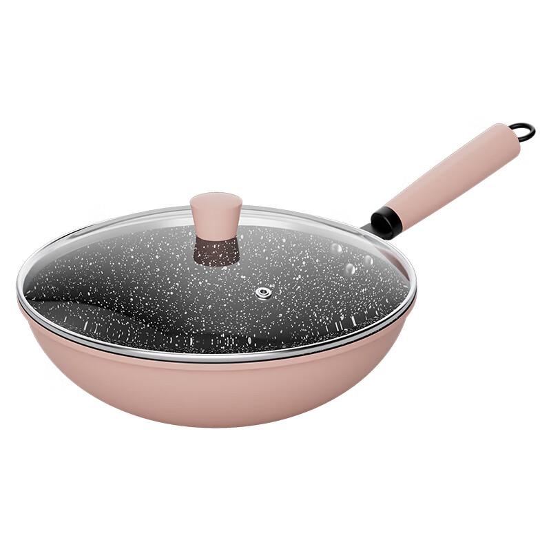 KSISE 316 Stainless Steel Non-stick Wok