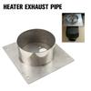 Stainless Steel Exhaust Pipe Joint Air Diesel Heater Marine RV Household Exhaust Pipe Skin Conversion Interface