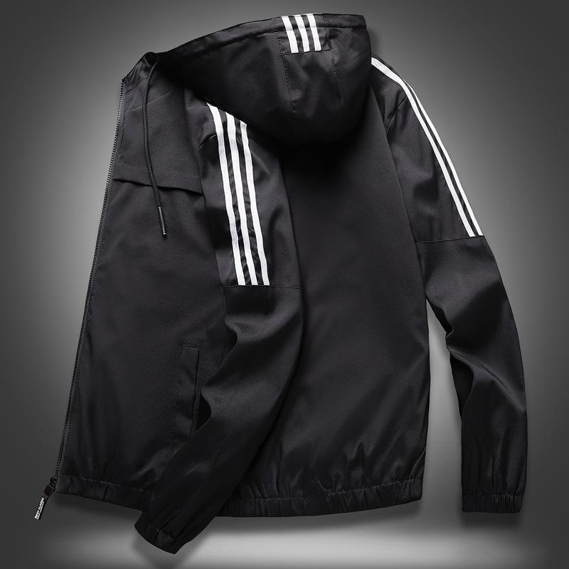 

Весенняя куртка с капюшоном Мужская верхняя одежда на молнии Мужские куртки-бомберы Повседневное пальто Мужская спортивная одежда Верх среднего возраста Мужской Slim Fit Брендовая мужская одежда XXXL