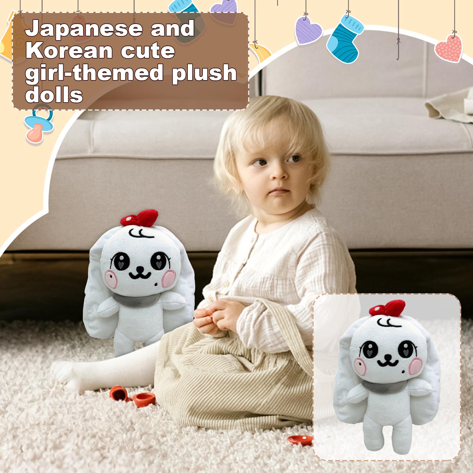 

Japanese And Korean Cute Girl s Heart Doll Plush Toy Flash Cartoon Doll Fans Surrounding Collection Commemoration For Friends And Companions One Size