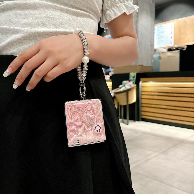 Epoxy Star Puppy Flip Case for Honor Magic V & OPPO Find N3 Flip