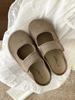 Fashion Women Clogs Cow Suede Leather Mules Slippers Lady Spring Summer Slip on Flats Female Beige Low-heeled Comfort New Girls Clogs