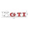 opq1 1Pcs Car Accessories Grille Badge Sticker Rabbit GTI Logo Decal For VW GTI Polo Golf Passat  Scirocco Jetta Tiguan Beetle Touran