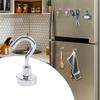 20/1Pcs Small Magnetic Hooks Multi-Purpose Neodymium Magnet Hook Kitchen Refrigerator Keys Coat Storage Holders Bathroom Hanger