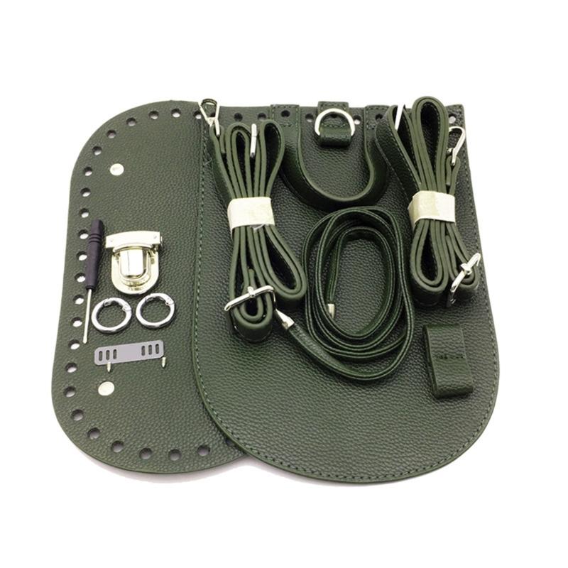 Handgemaakte Tas Maakset PU Leer Rugzak Maaksets All-matching Tas Bodem Tas Accessoires voor Breien