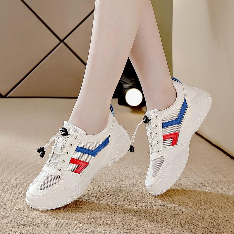

New thin soft-faced little white shoes breathable 2025 summer versatile driving soft-soled flat shoes casual women s shoes 35