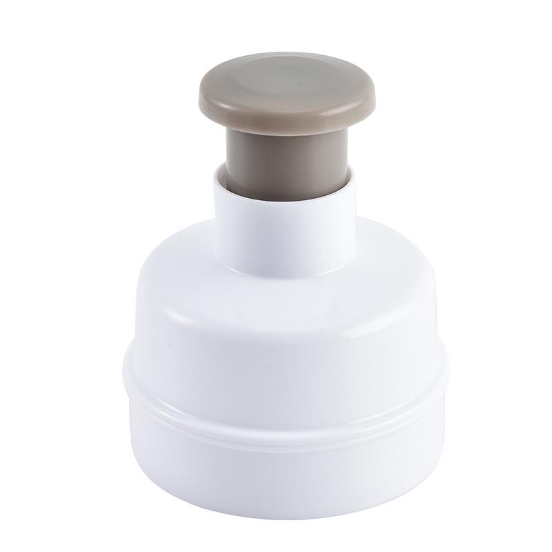 1pc Hamburger Patty Press Food Grade White Plastic Cake Press Handheld Portable Hamburger Patty Maker Kitchen Accessories