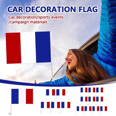 30*45cm Steagul mașinii franceze Steagul geamului mașinii