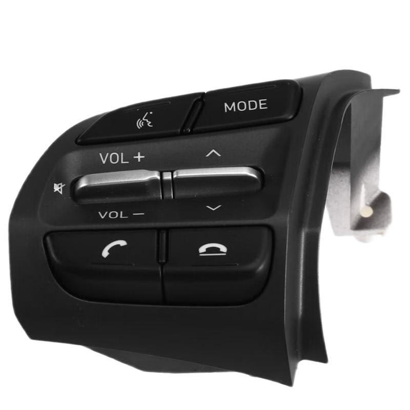 Durable-Steering Wheel Switch Button Radio Cruise Control Switch Button For Hyundai I10 I30 Veloster Kona Left 96710-J9030