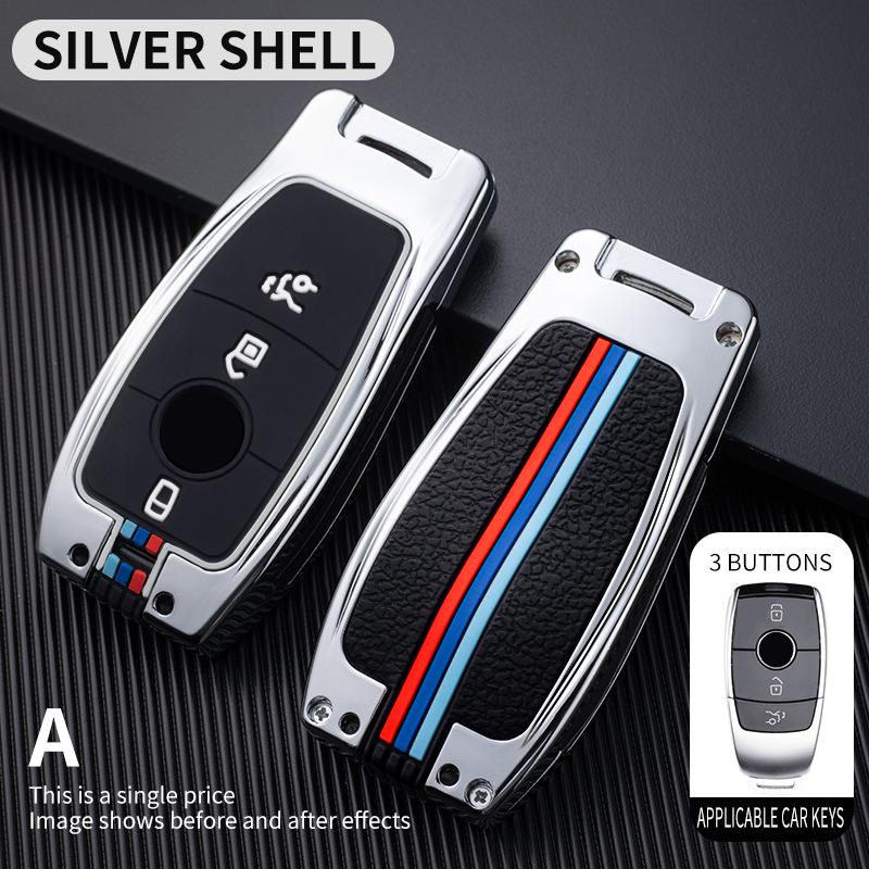 Mercedes-Benz Key Case for E-Class, C260L, C200L, A200L, E260, and GLC Luxury Models